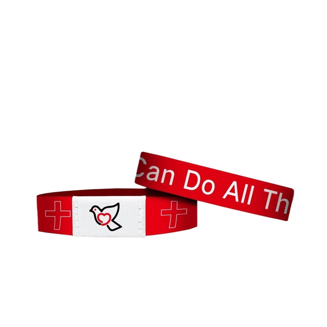 enttgo Bible verse bracelets Christian Bracelet Bible Verse Wristbands With NFC music Inspirational Daily Bible Verse Bracelets for Women Men Teens Elastic Inspirational Religious Gifts(RED)