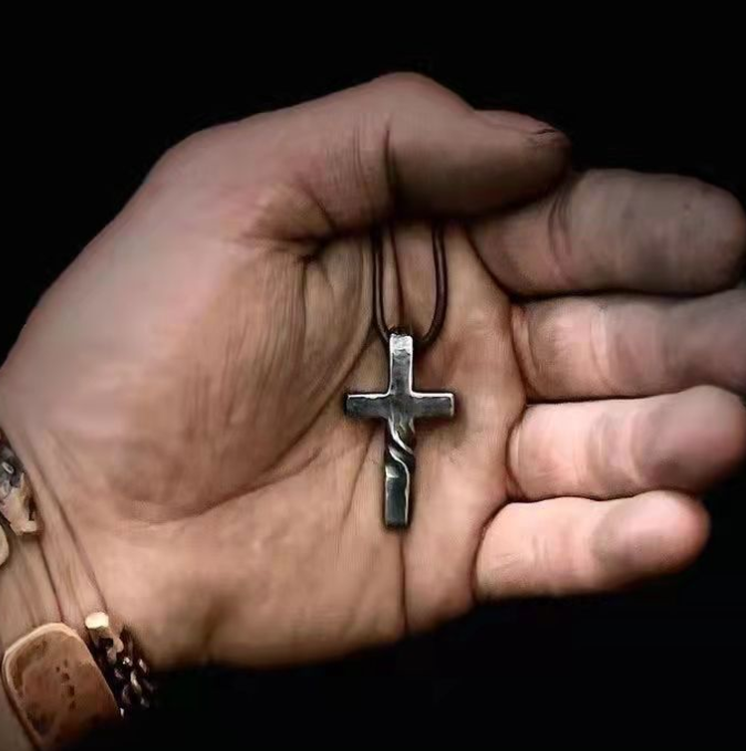 Christian Cross Necklace of God's Love (One Piece)