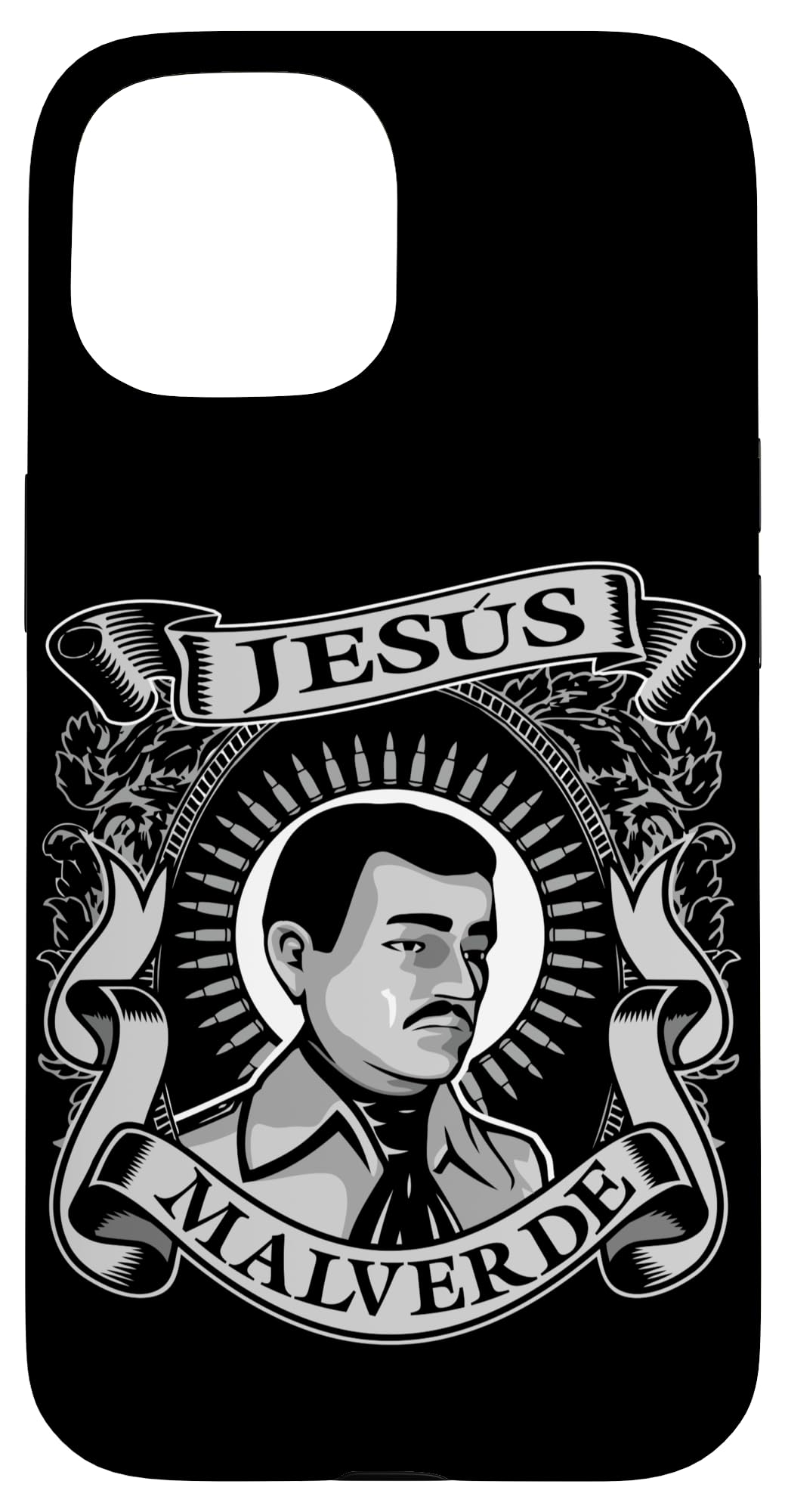 iPhone 15 Jesus Malverde Gifts Mexican Hero Mexico Jesus Malverde Case