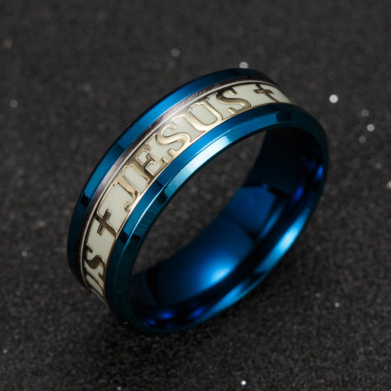 Jesus Stainless Steel Ring