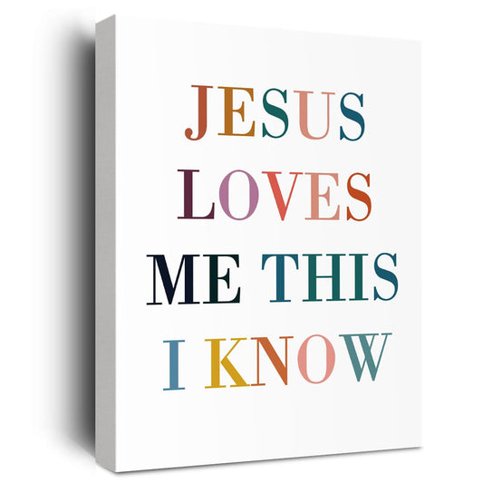 Christian Wall Decor Jesus Art Decor Inspirational Bible Verses Wall Decor Prayer Room Decor Bible Verse Scripture Print Framed Canvas Painting Jesus Christian Church Living Bedroom Nursery Decor