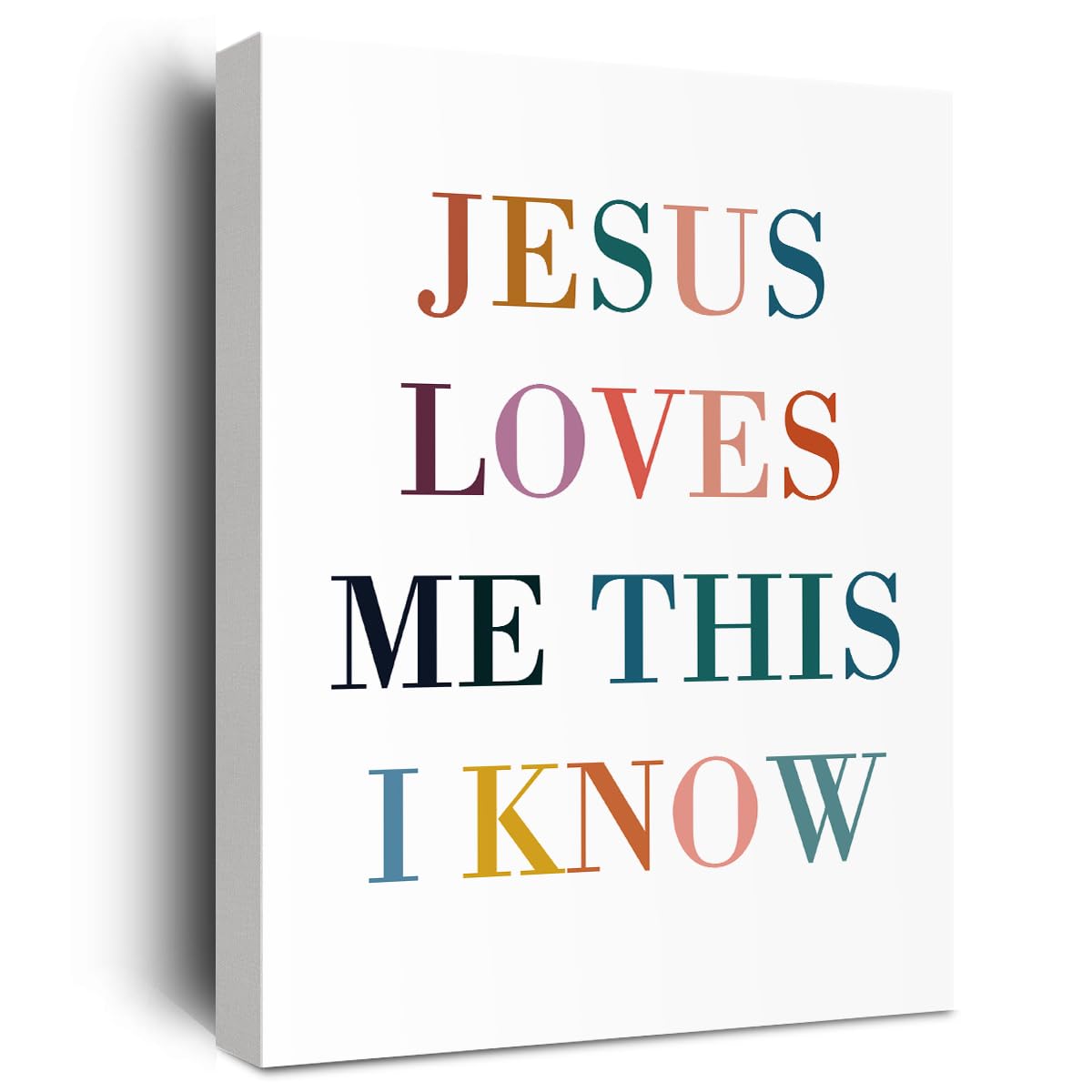 Christian Wall Decor Jesus Art Decor Inspirational Bible Verses Wall Decor Prayer Room Decor Bible Verse Scripture Print Framed Canvas Painting Jesus Christian Church Living Bedroom Nursery Decor