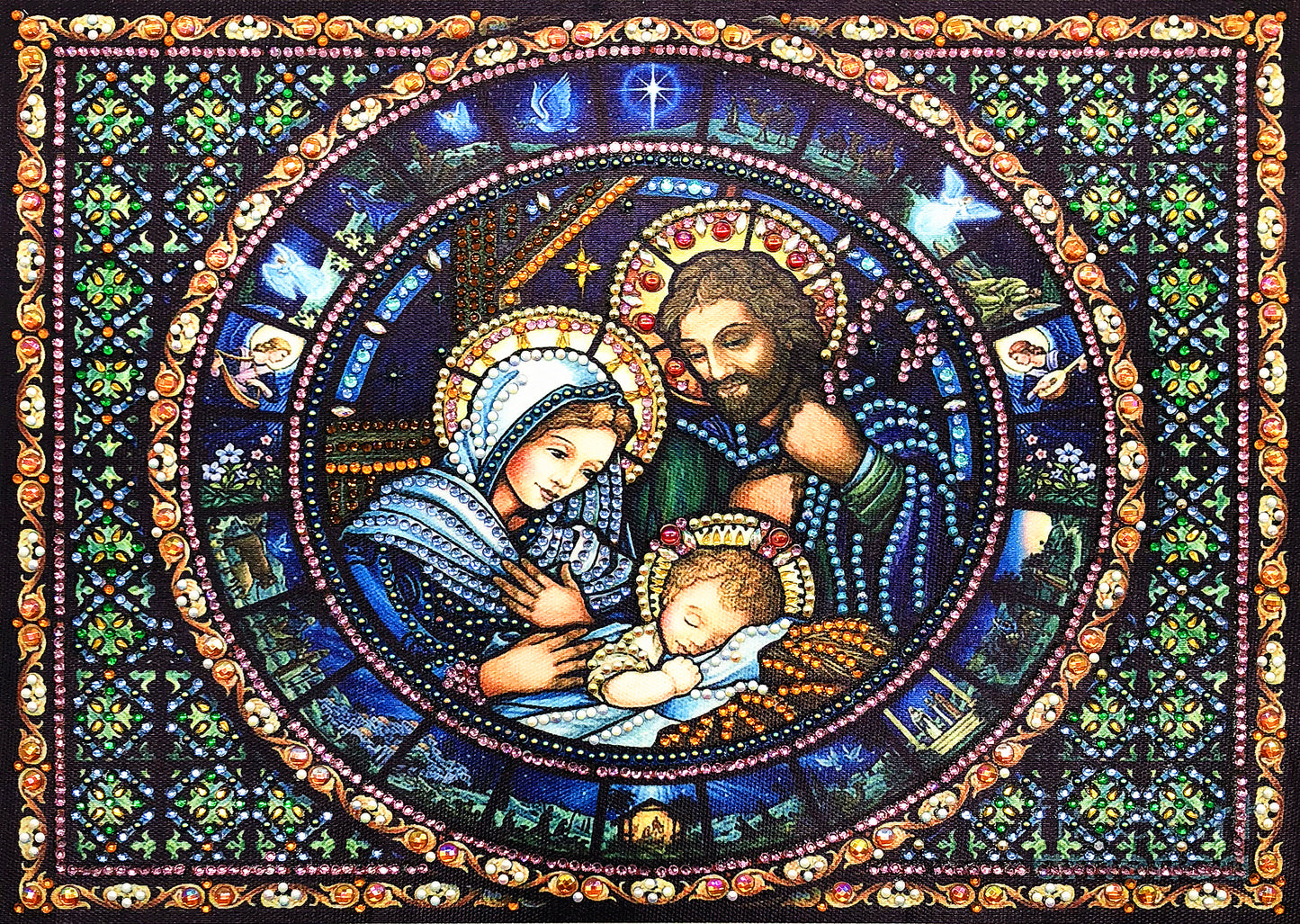 Diamond Painting of Religious Figure - Virgin Mary