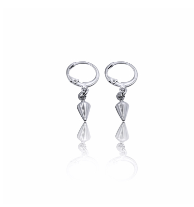 Vintage Jesus Cross Cone Earrings for Men and Women